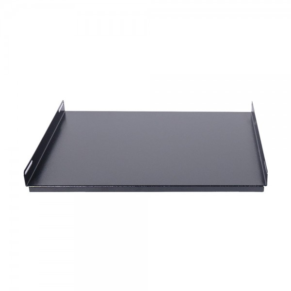 Серверна полиця NVC-600D/SH Black для комутаційної шафи глибиною 600 мм