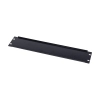 Панель/заглушка NVC-BP/2U Black для комутаційної шафи 19"