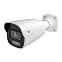 IP-відеокамера 6Mp TVT TD-9462E4(D/PE/AW3) White 2.8mm, ІЧ+LED-підсвічування, з мікрофоном