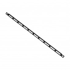 Горизонтальна кабельна планка Trinix TRX-1U/HCB Black для комутаційної шафи 19"