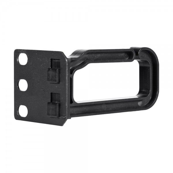 Кабельний організатор-кільце Trinix TRX-1U/CM-R Black для комутаційної шафи 19