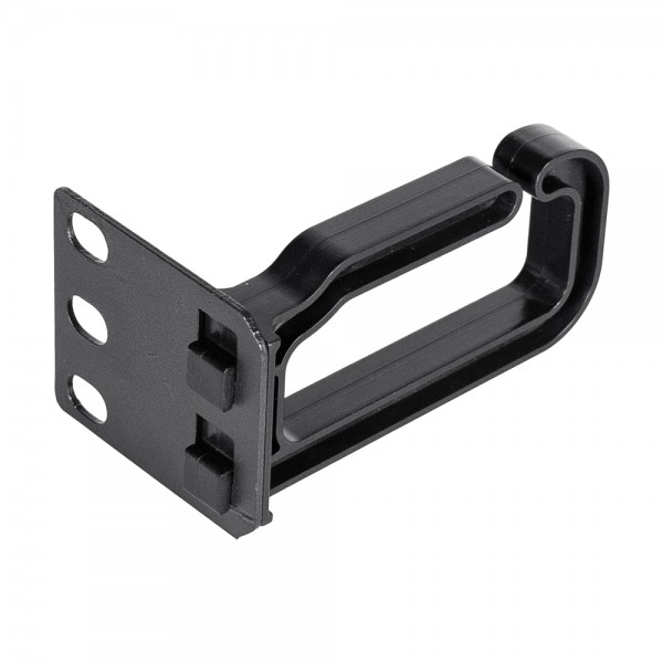 Кабельний організатор-кільце Trinix TRX-1U/CM-R Black для комутаційної шафи 19