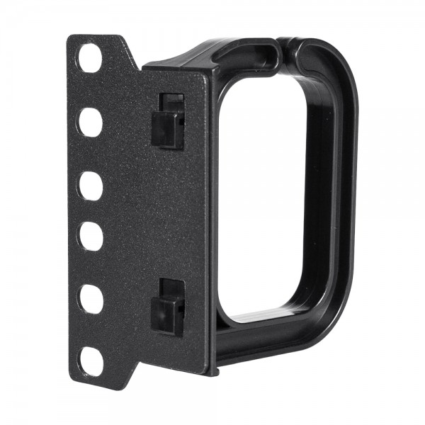 Кабельний організатор-кільце Trinix TRX-2U/CM-R Black для комутаційної шафи 19