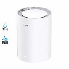 Маршрутизатор WiFi Mesh-система WiFi 6 2.5G Cudy M3000 V2.0 White (1-Pack) дводіапазонний AX3000