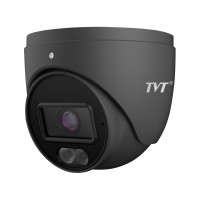 IP-відеокамера 6Mp TVT TD-9564E4(D/PE/AW2) Black 2.8mm, ІЧ+LED-підсвічування, з мікрофоном