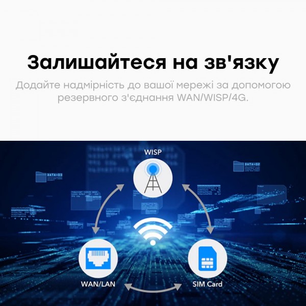 WiFi Mesh 4G LTE-маршрутизатор Cudy LT400 CAT4 N300