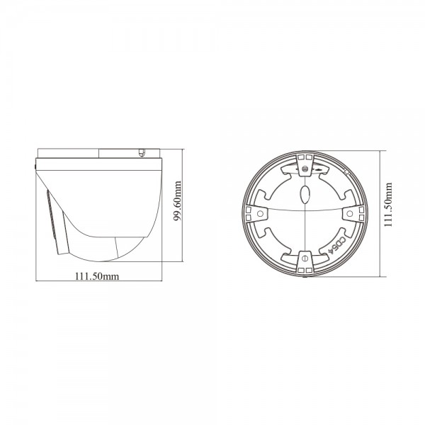 IP-відеокамера 6Mp TVT TD-9565E4-PA(D/AZ/PE/AW3) White 2.7-13.5mm, ІЧ+LED-підсвічування, з мікрофоном
