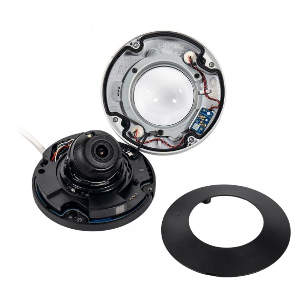 IP-відеокамера 6Mp TVT TD-9567E4(D/PE/AR1) White 2.8mm з 2 мікрофонами