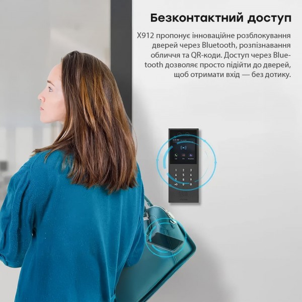 IP-відеопанель багатоабонентська 2Mp Akuvox X912S з екраном 4