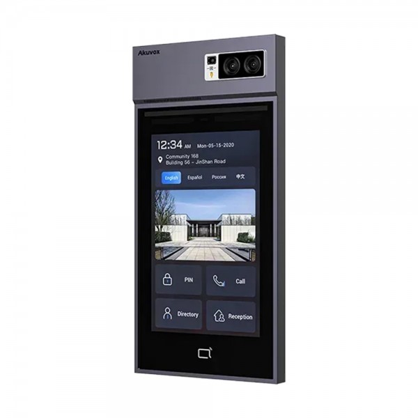 IP-відеопанель багатоабонентська 5Mp Akuvox S539 з екраном 10