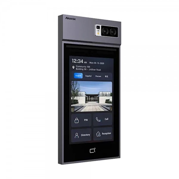IP-відеопанель багатоабонентська 5Mp Akuvox S539 з екраном 10