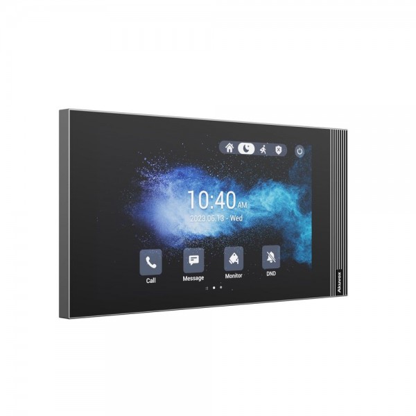 Відеодомофон 8” WiFi Akuvox S563W Black SIP Android з Bluetooth