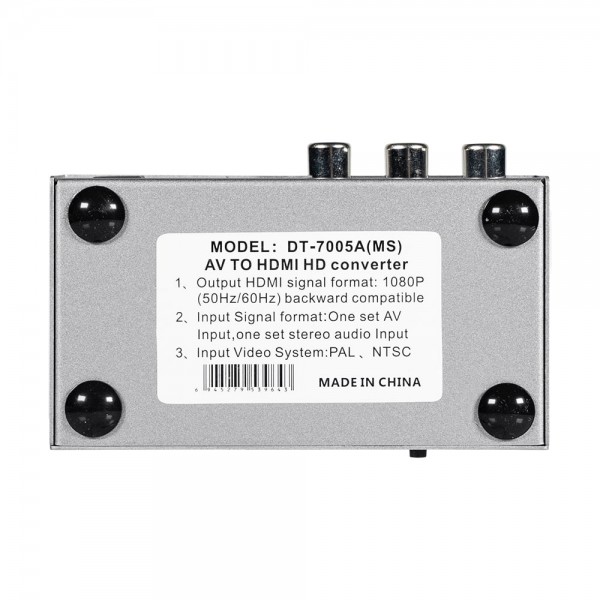 Конвертер відеосигналу AV-HDMI Dtech DT-7005A