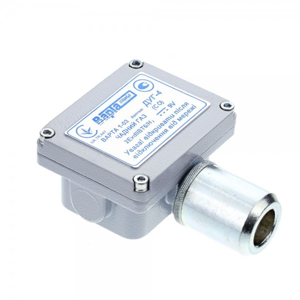 Датчик оксиду вуглецю (чадного газу) промисловий Теміо ДУГ-4 для блоку керування ВАРТА 1-03 / ВАРТА 1-03П