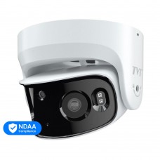 IP-відеокамера панорамна 4Mp*2 TVT TD-6242E3N(A/PE/WR2) 3.5mm з мікрофоном