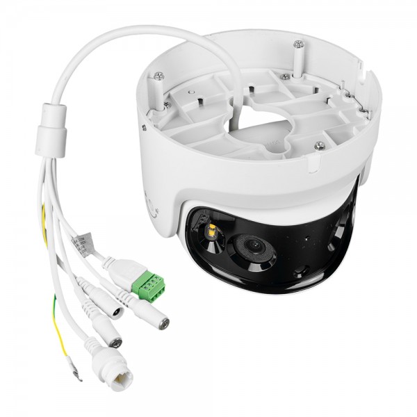 IP-відеокамера панорамна 4Mp*2 TVT TD-6242E3N(A/PE/WR2) 3.5mm з мікрофоном