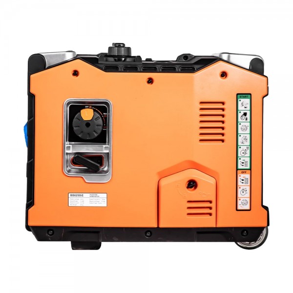 Генератор інверторний бензиновий 5 кВт Bison BS6250iE 