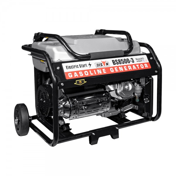 Генератор бензиновий трифазний 6 кВт Bison BS8500-3