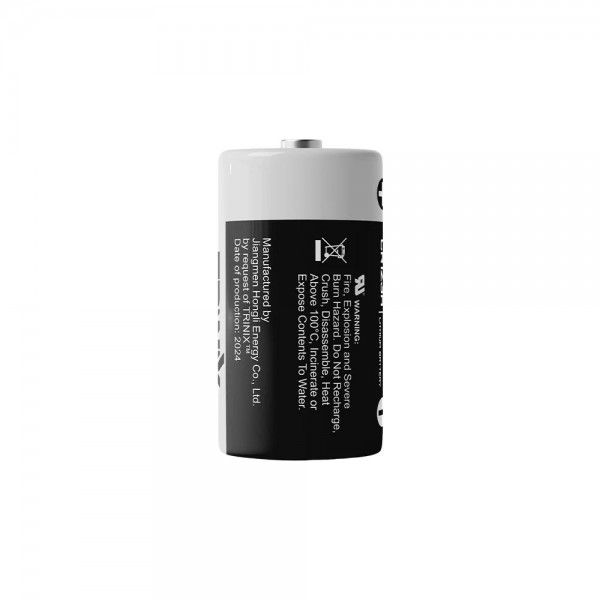 Комплект Trinix: батарея CR123A 3V LiMnO2 1700mAh (2 шт.) для датчиків Ajax, Tiras Orion Nova X, TriniX