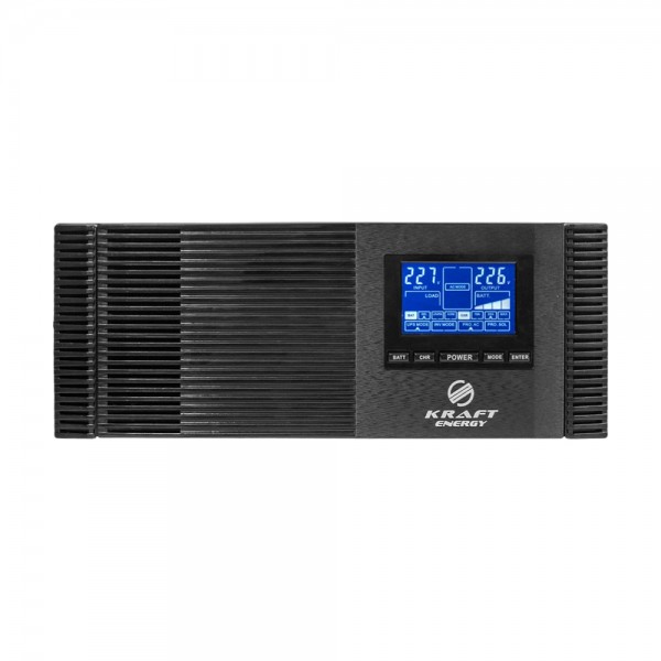 Гібридний інвертор 1200VA/1kW Kraft KRF-AVR1200VA/1КW-12V (MPPT 30А) для підключення сонячних панелей