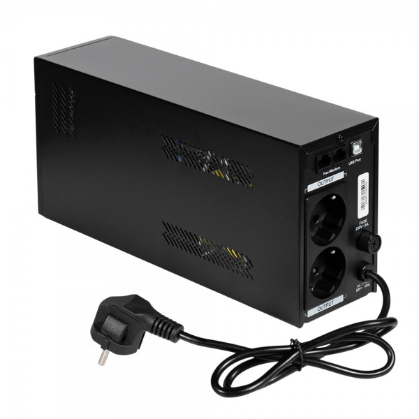 Джерело безперебійного живлення Kraft KRF-1200VA/720W(LED)LiFePO4 UPS