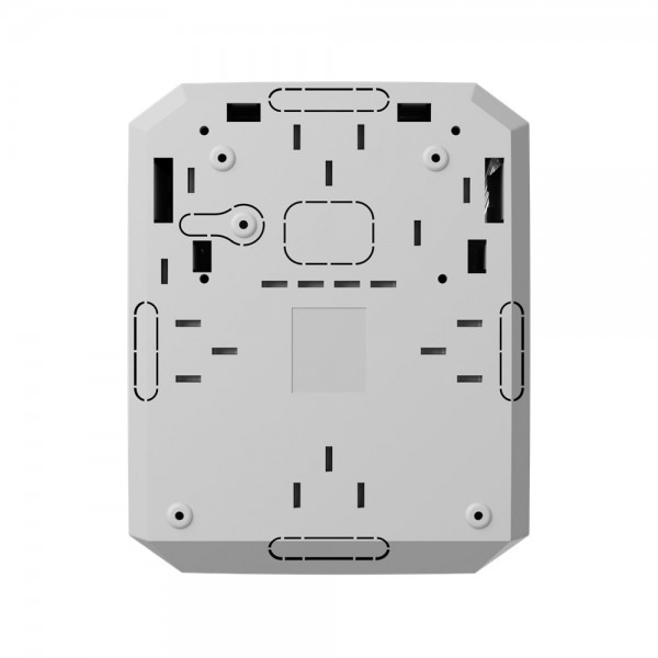 Інтелектуальна централь з живленням від батареї Ajax Hub BP Jeweller White з 2G, 3G, 4G, підтримкою датчиків з фотоверифікацією