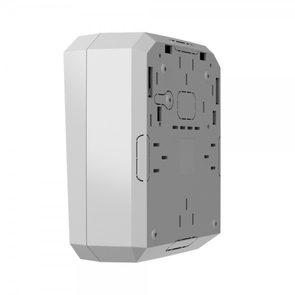 Інтелектуальна централь з живленням від батареї Ajax Hub BP Jeweller White з 2G, 3G, 4G, підтримкою датчиків з фотоверифікацією