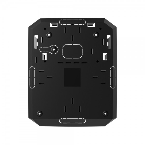 Інтелектуальна централь з живленням від батареї Ajax Hub BP Jeweller Black з 2G, 3G, 4G, підтримкою датчиків з фотоверифікацією