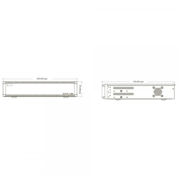 IP-відеореєстратор 32-канальний 12Mp TVT TD-3332H8-B2(320-256)