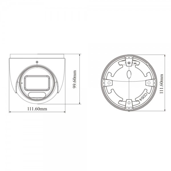 IP-відеокамера 8Mp TVT TD-9585S4-C(D/AZ/PE/AW3) White 2.8-12mm, ІЧ+LED-підсвічування, з мікрофоном