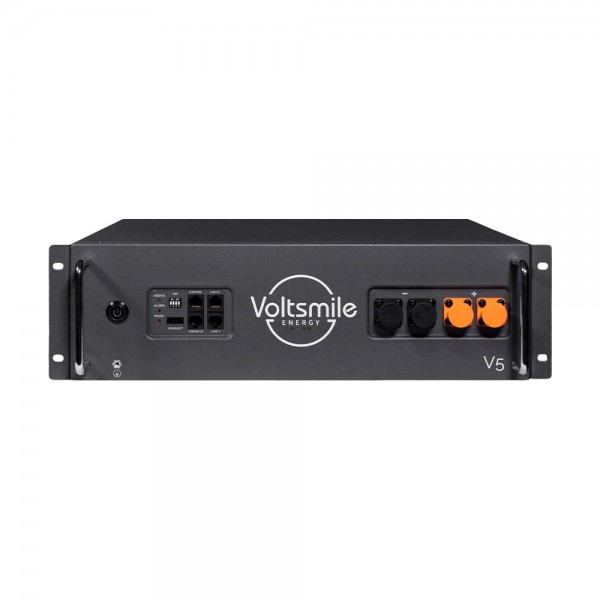 Акумуляторна батарея літій-залізо-фосфатна LiFePO4 48В 2400Втг Voltsmile V5 монтаж в стійку 19