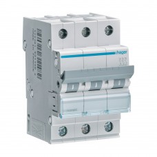 Автоматичний вимикач 3-полюсний Hager 3п C 40A 6кА 3м (MCN340)