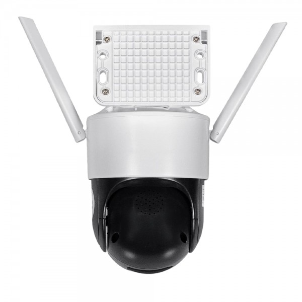 IP PTZ-відеокамера автономна з 4G та сонячною панеллю 2Mp+2Mp Light Vision VLC-9192IG/2C (Solar) White 4mm, на акумуляторних батареях