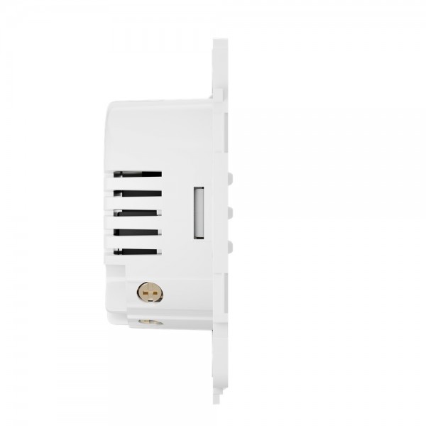 Реле Ajax LightCore (2-gang/2-way) для розумного двоклавішного прохідного вимикача світла LightSwitch (2-gang/2-way)