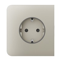 Фронтальна панель Ajax SideCover (basic) [type F] ivory/слонова кістка для розетки Outlet (type F)