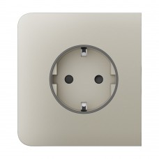 Фронтальна панель Ajax SideCover (basic) [type F] ivory/слонова кістка для розетки Outlet (type F)