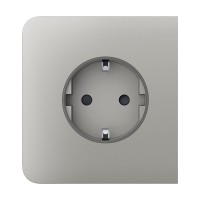 Фронтальна панель Ajax SideCover (basic) [type F] oyster/устрична для розетки Outlet (type F)