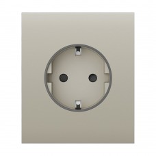 Фронтальна панель Ajax CenterCover (basic) [type F] ivory/слонова кістка для розетки Outlet (type F)