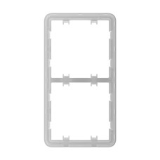 Рамка Ajax Frame (2 seats) vertical для розумного вертикального комбінованого вимикача світла LightSwitch