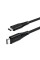 Кабель Choetech ХСС-1051 Black USB-C to USB-C Magnetic PD3.1 240W 1.8m