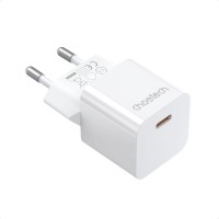 Мережевий зарядний пристрій Choetech PD5010 PD20W GAN USB-C White