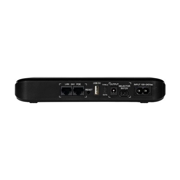 Джерело безперебійного живлення Mini UPS SKE POE-830P-LFP 20000mAh 5V/9V/12V/24V/PoE, LiFePo4 4*5Ah, для роутера та оптичного терміналу