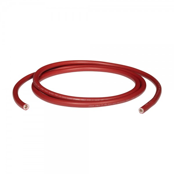 Кабель для підключення силових елементів та сонячних панелей Leader AWG2 35мм2 XPLO червоний