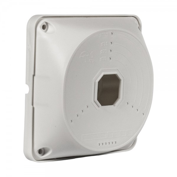 Монтажна коробка Light Vision VLC-08BX, пластик, 130*130*40 мм