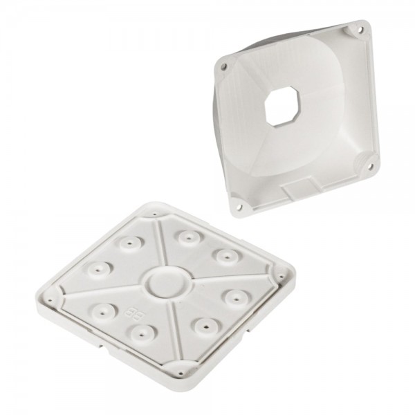 Монтажна коробка Light Vision VLC-08BX, пластик, 130*130*40 мм