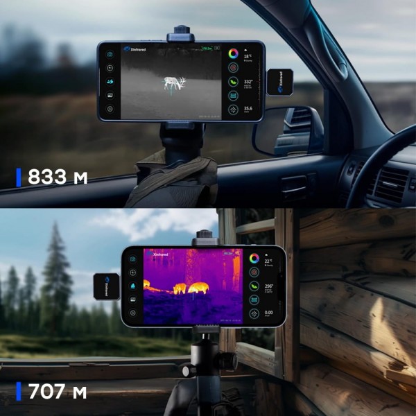 Тепловізор для смартфона на Android Xinfrared XH15 + тримач