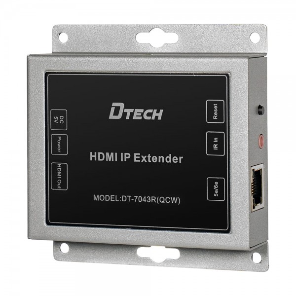 Подовжувач відеосигналу HDMI 150m IP-150 Dtech DT-7043 (QCW)