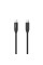Кабель Choetech ХСС-1035 Black USB-C to USB-C PD3.1 240W 1m