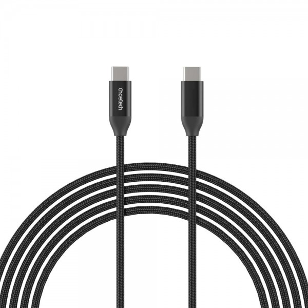 Кабель Choetech ХСС-1035 Black USB-C to USB-C PD3.1 240W 1m