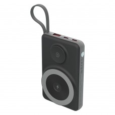 Повербанк 10000mAh Choetech B695 Black QC3.0 PD3.0 бездротова зарядка смартфонів та Apple Watch